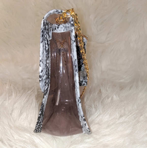 NWT Clear Flap Bag And Pouch - Picture 9 of 13